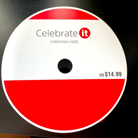 3 Wired Jumbo Ribbon 2.5” white and black pattern farmhouse buffalo - Picture 3 of 16